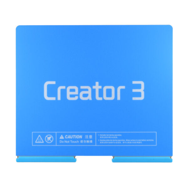 Flashforge Creator 3 fleksibel byggeplate